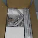 Shower Caddy Hanging (Silver), Adjustable AntiSwingOver The Shower Head Caddy, 3 Tier Height Bathroom Storage Organizer, Bathroom Shelves Basket Rack, Shower Caddies Rack with Adjustable Soap Basket