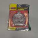 Rubbermaid Thermometer, Classic Large Mechanical Dial, Chrome, Extreme Temperature Range for use in Refrigerator/Freezer/Cooler/Fridge