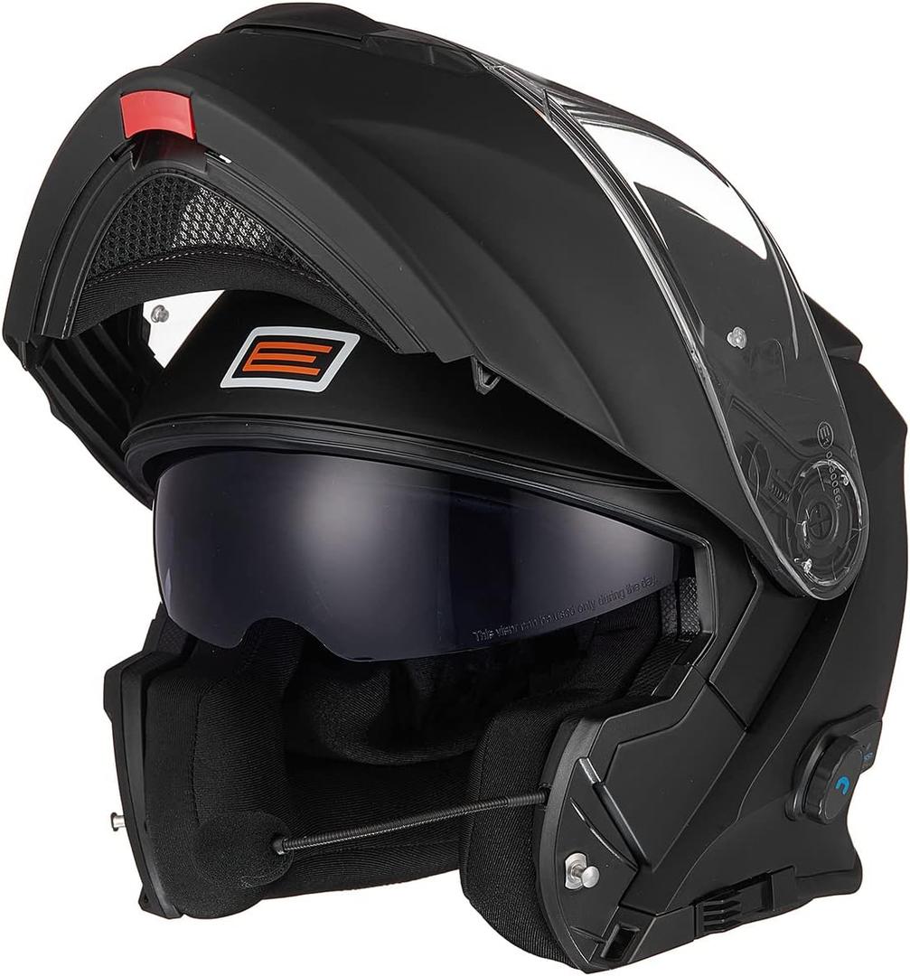 ORIGINE Helmet Modular Bluetooth Voice Dial Motorcycle Helmet Hands-Free Calling, DOT Approved, Medium