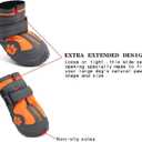 TRUE LOVE Dog Shoes Waterproof Anti-Slip Rain Boots with Reflective TLS3961 Size: 8