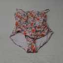 Eomenie Women's One Piece Swimsuits Tummy Control Ruched Bathing Suit 1 Piece Swimwear, L