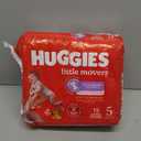 Huggies Size 5 Diapers, Little Movers Baby Diapers, Size 5 (27+ lbs), 19 Count