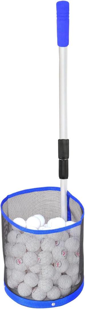 TNZMART Adjustable Ping Pong Ball Picker Portable Table Tennis Retriever Multiple Ball Collector for Picking and Storage (Type 1)