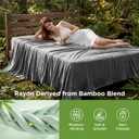 Bedsure Summer Cooling Blanket Queen Size, Lightweight Cold Blankets for Sleeping, Ice Cool Thin Bed Top Arc-Chill Summer Bedding for Hot Sleepers Night Sweats with Rayon Derived from Bamboo, 90x90