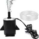 18W 270Gph Small Transfer Pump Submersible Water Pump For Fish Tanks, Ponds, Aquariums, Hydroponic 110-120V/60Hz Ideal For Pool Cover, Sump, Fountain, Aquarium Air, Water Transfer Pumps