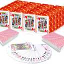 Gamie Mini Playing Cards - Pack of 20 Decks - Poker Cards - Miniature 1.5 Inch Card Set - Small Casino Game Cards for Kids, and Adults - Great Novelty Gift, Party Favor for Boys and Girls