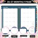 2 x Planner 2026-2027 - Funny it 2026-2027 Weekly & Monthly Planner, Jun. 2026 - Jul. 2027, 6.4'' x 8.5''(A5), Academic Calendar Planner with Colorful Monthly Tabs, Back Pocket