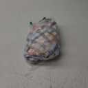 Walrus Round Vinyl Fitted Tablecloth with Flannel Backing Elastic Edge Design Table Cover Waterproof Oil-Proof PVC Table Cloth Stain-Resistant Best for 45"-56" Round (Color Checkered)