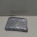 Silicone Faucet Tray - Kitchen and Bathroom Sink Organizer with Drip Catcher, Soap/Sponge Holder and Splash Guard Protector(17.7*6.3 inch-Dark Grey)