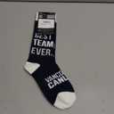 For Bare Feet NHL Unisex Best Team Ever Crew Sock Nhl (One Size)