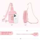 Birthday Gifts for 4 5 6 7 8 9 10 11 12 13 Year Old Girls, Graduation Gifts for Teens Kids Daughter Sister Her, Small Crossbody Sling Bag Cute Trendy Stuff | Pink, C