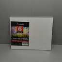 ESRICH Canvas for Painting 16x20 Inch, 6 Pack Canvas Boards for Painting Cotton Primed Acid Free Large Blank Canvas Panels for Oil Paint, Watercolor, Acrylic Paint, Gouache and Tempera.