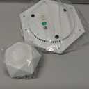 BandDlevs Floating Pots for Plants - Levitating Pot - Levitating Planter for Bonsai, Succulents, Air Plants - Floating Magnetic Display for Home Office Desks - Magnetic Levitation Plant Holder (White)