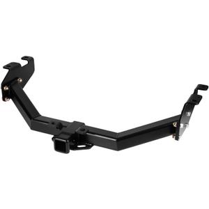 2" Receiver Trailer Hitch, Fits for Chevrolet Silverado 1999-2013, for GMC Sierra 1500, 1500 HD, 2500 1999-2013, Square Tube Frame, Black Class 4 Towing Hitch Kits Carrier
