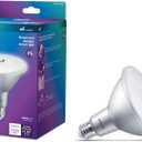 PHILIPS LED 120W PAR38 2-Pack Motion Sensing Soft White (2700K) 1200 Lumen (13W = 120W) Frosted Flicker-Free Light Bulbs
