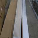 LARWORKS WPC Slat Wall Panels 8 Pack 96" x 8.2", Waterproof Fluted Wall Paneling, Accent 3D Wall Panel for Wall Decor, Bathroom, Bedroom, Office - Widen Low Grille Oak (Cover Approx.44 sq.ft)