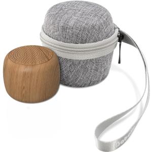 Babelio White Noise Sound Machine for Adults Kids Baby, Mini, 15 Non-looping Sounds, Timer, Memory Function, Easy to Pocket and Travel (Woodgrain)