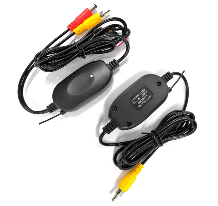 Camecho NEW 2.4G Wireless Color Video Transmitter and Receiver for The Vehicle Backup Camera Front Car Camera