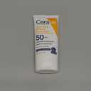 CeraVe 100% Mineral Sunscreen SPF 50 with Zinc Oxide & Titanium Dioxide, Hyaluronic Acid & Ceramides, Oil Free & Non-Greasy, Hydrating Mineral Sunscreen For Body, 5 oz