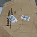 Burlap Empire Lamp Shades Set of 2, 6" Top x 16" Bottom x 10.8" High, Brown Lamp Shades for Table Lamps Floor Lamps, Natural Linen Lampshades Replacement, Spider, Harp Holders Included, Easy Assembly