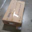 Garvee Bar Stools Set of 2 with Backrest and Footrest, 27" Tall PU Leather Counter Height Barstools with Thick Cushion and Metal Legs for Kitchen and Island, Black