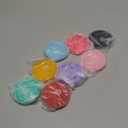 8 Pcs Acrylic Lids for 16 oz Glass Cups Plastic Tumbler Replacement Lids Spill Proof Reusable Glass Cup Lid for Beer Can Iced Coffee Cups Drinking Glasses - Multi-Colored