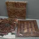 16 Pcs Western Cowboy Party Decorations 6 Hay Bales Boxes Wooden Print Boxes Wagon Wheels and Western Cowboy Centerpieces Decor for Photo Booth Props Farm Cowgirl Birthday Party