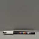 posca Authentic Marker, 1 White Professional Grade Paint Marker with 1MR Extra Fine Tip