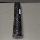 Long Black Topographic Line Gaming Mouse Pad 31.5 x 11.8 inches, Extended Anime Mousepad,Full Keyboard Mat with Stitched Edges