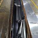 DWVO 8x6.2FT Outdoor Storage Shed w/o Floor, All-Weather Plastic Shed with Lockable Doors, Window & Vents, Plastic Tool Shed for Backyard, Patio, Poolside, Lawn, Gray