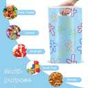 3 x 30pcs Cartoon Sponge Birthday Themed Party Supplies, Decorations, Gift Bags, Candy Bags for Yellow Cartoon Birthday Party Decorations Supplies for Boys and Girls (Red4)