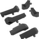 Rough Country Mud Flap Delete for GMC Sierra 2500HD/3500HD (2020-2026) 2WD/4WD - Front & Rear Mud Flap Removal Kit, Sleek Look & Added Tire Clearance