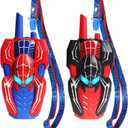 Walkie Talkies for Kids Long Range, Kids Walkie Talkies 2 Pack, Spider Toys for Boys 3-4 4-6 6-8 Outdoor Camping 2 Way Radio Toy, Birthday Toys for Ages 3-4 5-7 8-13