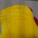 SWEETXIN Adult Onesie Halloween Cosplay Plush Flannel Hooded Pajamas Costume Loungewear (Large, Yellow Bear)