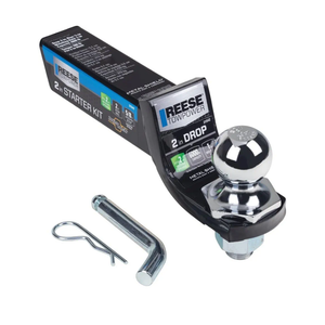 Reese Towpower 21542 Class III Towing Starter Kit, Black with Ch Ball