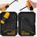 ELEAD 31-Piece Hex Key Set - Allen Wrench MM(0.7mm-10mm) SAE