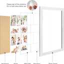 13x21 Collage Frame, 10 Open 4x6 Photo Frame Collage for Wall