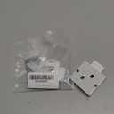 Universal Replacement for Roller Shade Metal Mounting Brackets Roller Blind Buckles (White)