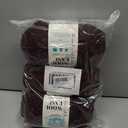 Lion Brand Yarn Wool-Ease Thick & Quick Yarn, Soft and Bulky Yarn for Knitting, Crocheting, and Crafting, 3 Pack, Claret