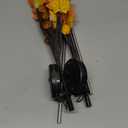 2 Pack Thanksgiving Decorations Lights Fall Decor Solar Lights Outdoor with 3D Maple Pumpkin, 8 Modes Fall Thanksgiving Lights Outdoor Solar Lights Waterproof for Yard Decor