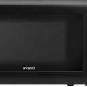 Avanti Microwave Oven 700-Watts Compact Mechanical with 5 Power Settings, Defrost, Full Range Temperature Control and Removable Glass Turntable, 0.7-Cu.Ft., Black