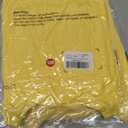 2 x ZDC Kids Girls Long Sleeve Shirts Casual Crewneck Ribbed Knit Tops (Yellow)