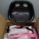 Hoverboard Seat Attachment 265lbs Capacity, 26"-34.5" Adjustable Length Hover Board Go Kart Accessory w/Comfortable&Sturdy Seat,Go Cart Compatible with 6.5 8 10 Hoverboard, Kids Adults (pink)