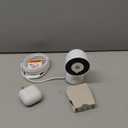 Google Nest Cam Indoor (Wired, 3rd Gen) - Security Camera with 2K Video and Gemini, Night Vision, 2-Way Audio, Works with Google Home - 2025 Model - Snow