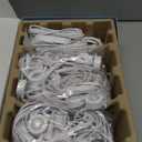 Lepro E1 AI Permanent Outdoor Lights APP Control, 150ft 90 LED Smart RGB+IC+Warm/Cool White House Eave Lights for Halloween Christmas, Alexa Google Enabled 2.4 GHz WiFi/Bluetooth, NO Remote Controller