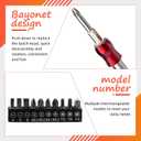 Tanstic 20Pcs Bike Repair Tool Kit, Bike Crank Extractor with Bottom Bracket Remover, Bone Spanner, 10 Tool Bits Bicycle Repair Tool for Mountain Bike Road Bike