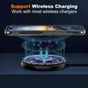 2 x Magnetic Case for iPhone Air 6.5'',[Compatible with Magsafe][Heavy Duty Shockproof] [Military Grade Drop Protection][Non-Slip] Rugged Durable 2-Layer Hard Bumper Phone Cover-Matte Black