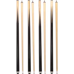 Pool Sticks 2-Piece 58 Inch Wooden Billiard Cue Hard Wood Pool Cues 19-21 oz Economic Cues Good for House and Bar Use American Pool Game Practice Cues for Begginer Starters