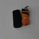 Yoobure Small Mini Umbrella with Case Light Compact Design Perfect for Travel Lightweight Portable Parasol Outdoor Sun&Rain Umbrellas (Orange)