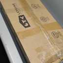 Leteuke Bar Cart for Home, 3 Tier Gold Serving Rolling Carts with Wheels, Drink Cart, Liquor Stand with Marbled Wooden Shelves, Wine Rack and Glass Holder for Kitchen, Dining Room